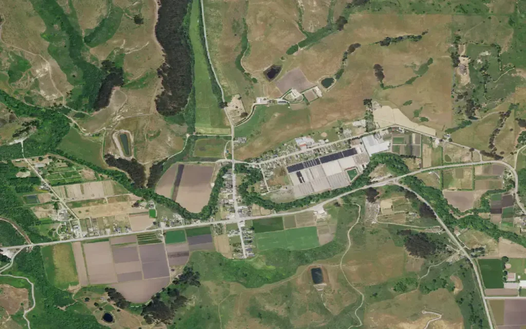 HVAC service area in Pescadero