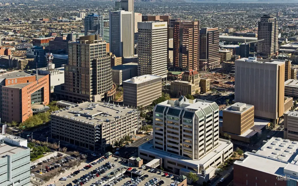 HVAC service area in Phoenix