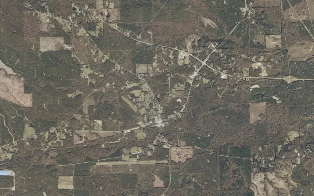 HVAC service area in Pine Hill