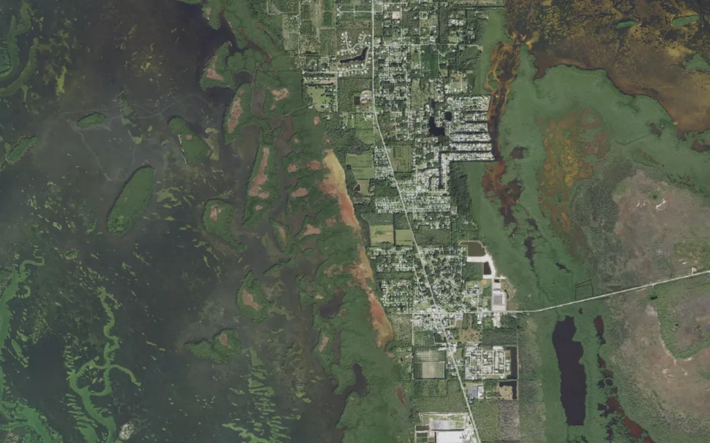 HVAC service area in Pine Island Center