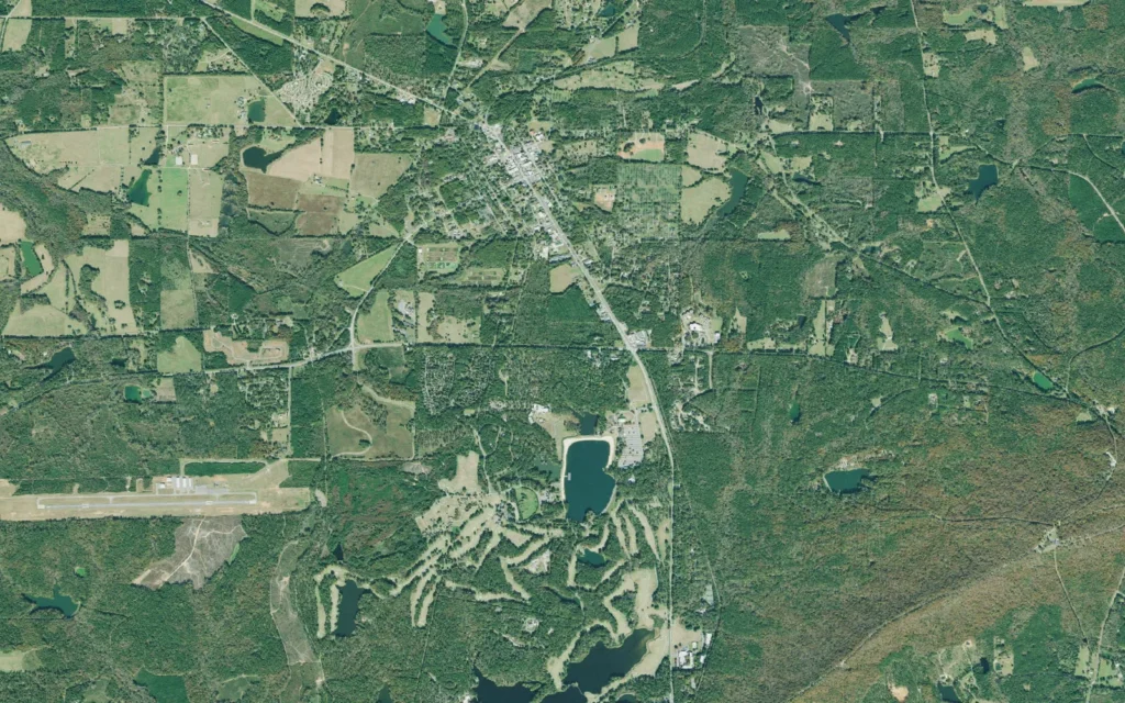 HVAC service area in Pine Mountain