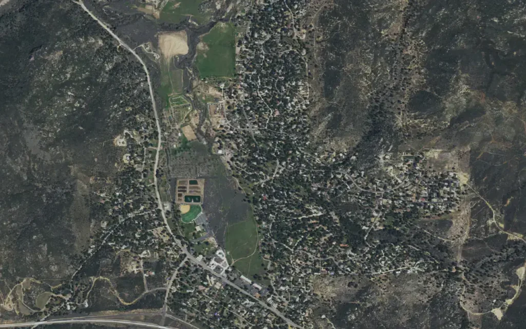 HVAC service area in Pine Valley