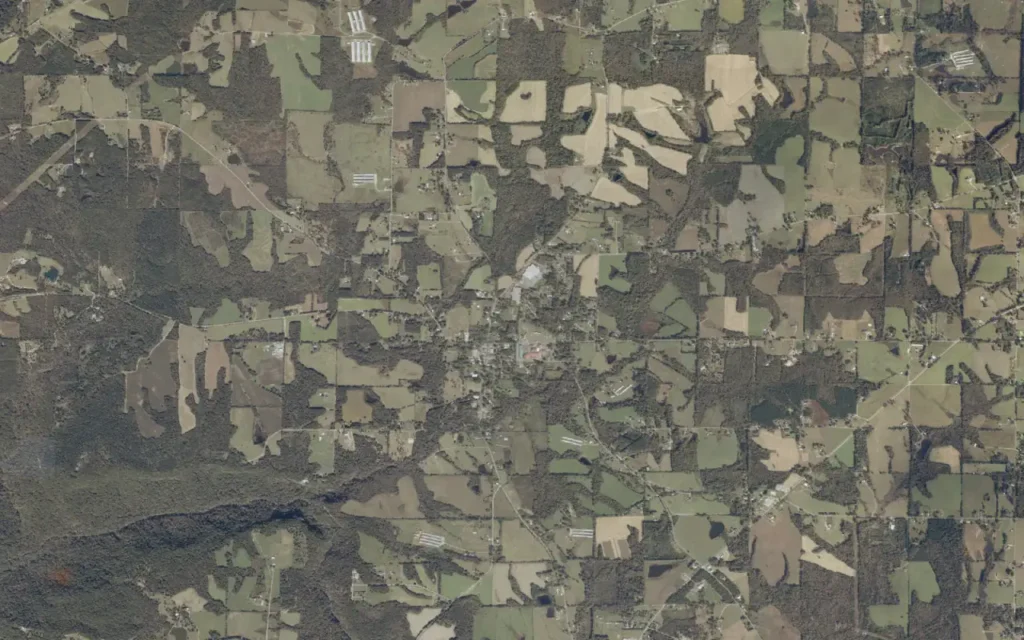 HVAC service area in Pisgah