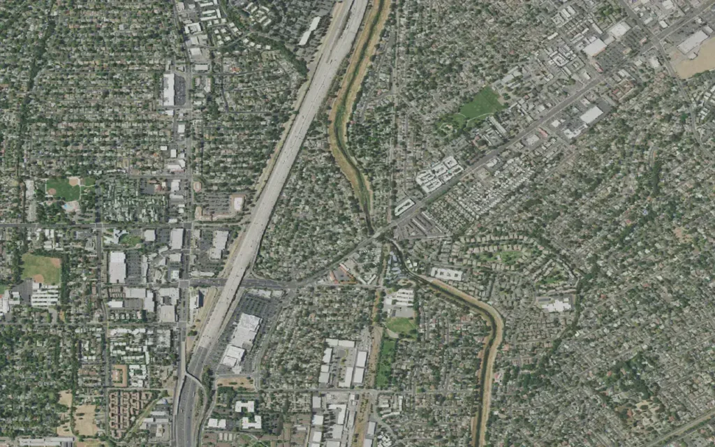 HVAC service area in Pleasant Hill
