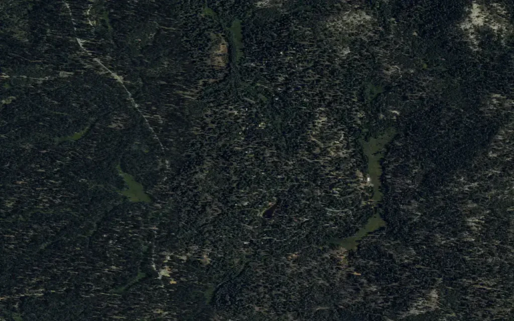 HVAC service area in Ponderosa
