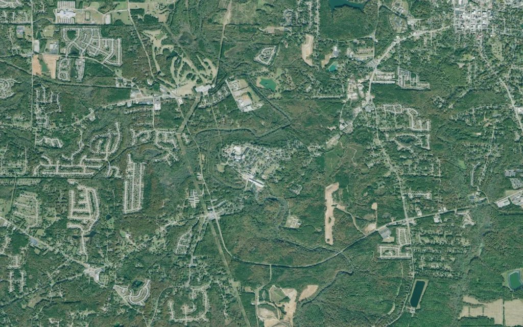 HVAC service area in Porterdale