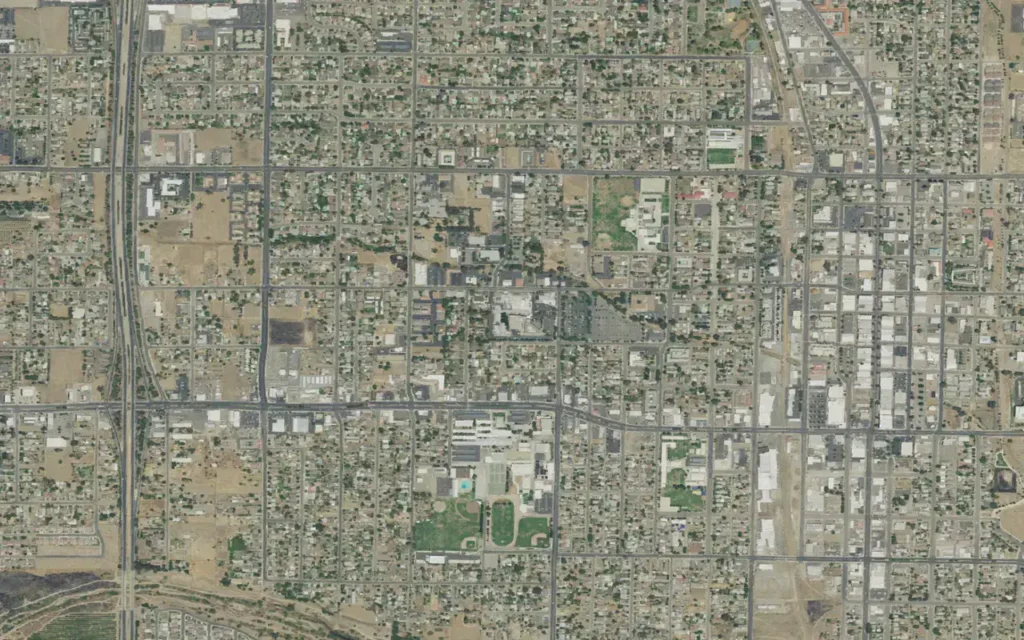 HVAC service area in Porterville
