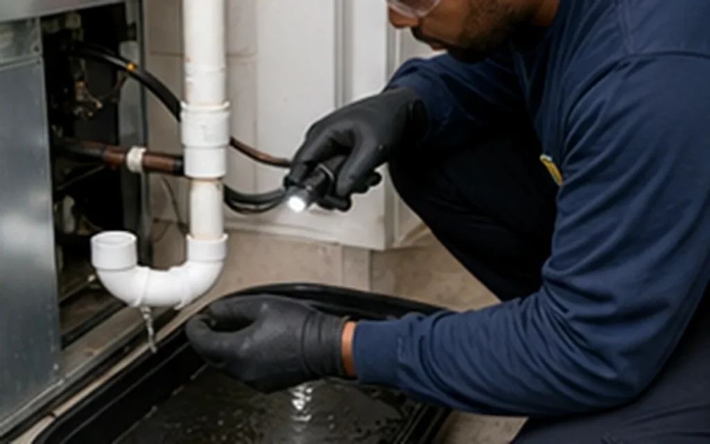 Property HVAC Leak and Drain Response service