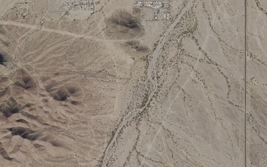 HVAC service area in Quartzsite