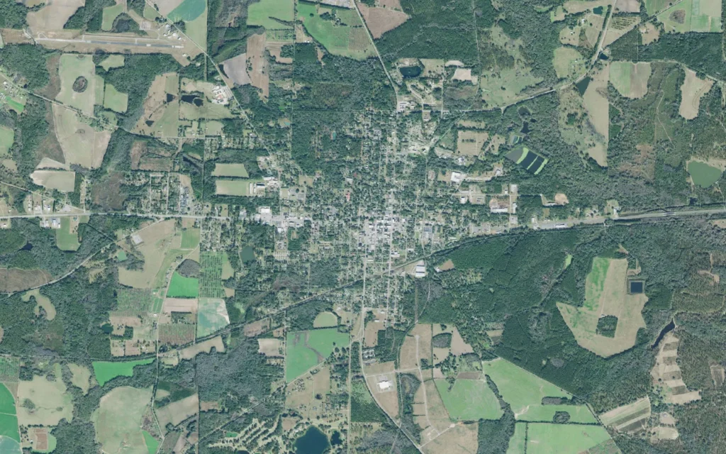 HVAC service area in Quitman