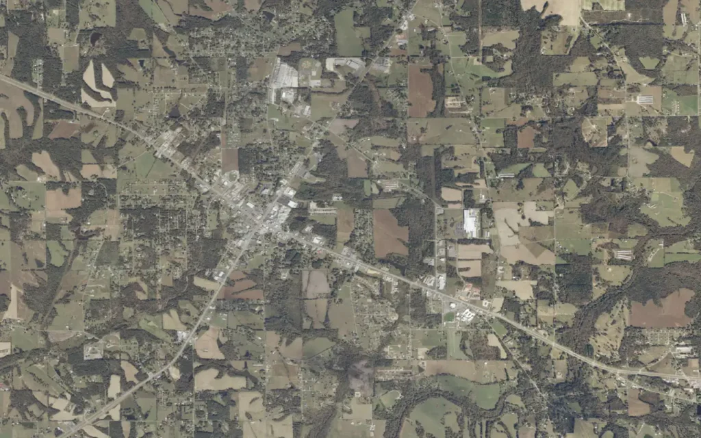 HVAC service area in Rainsville
