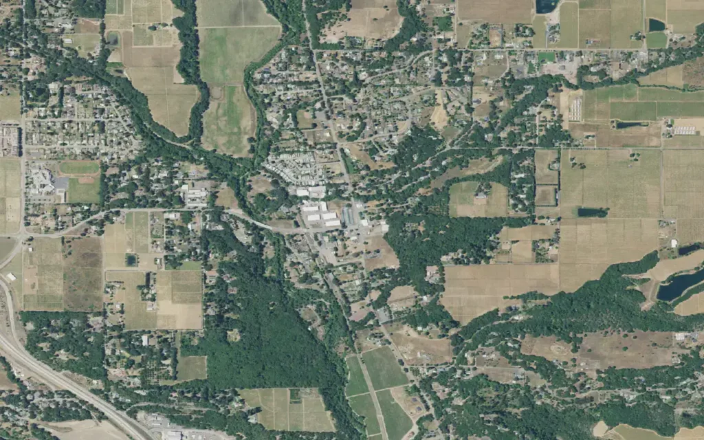 HVAC service area in Redwood Valley