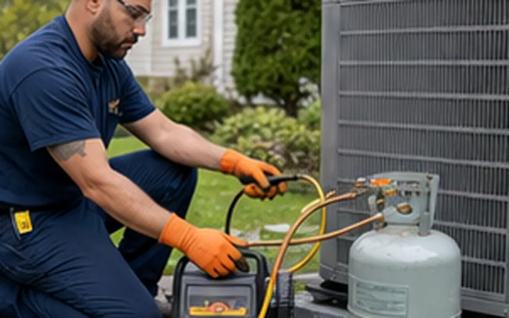 Refrigerant Service Records for Managed Properties service