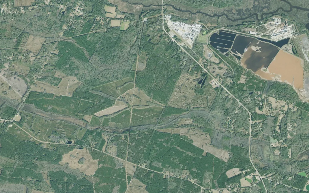 HVAC service area in Riceboro