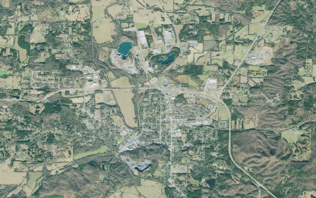 HVAC service area in Rockmart