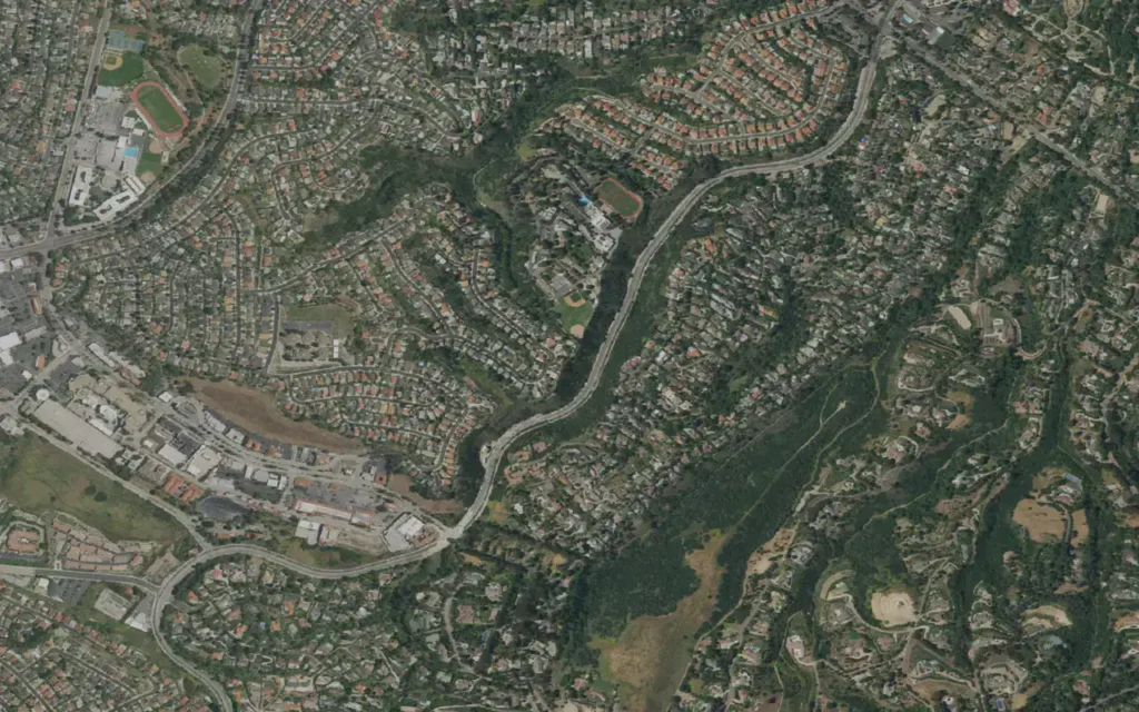 HVAC service area in Rolling Hills Estates