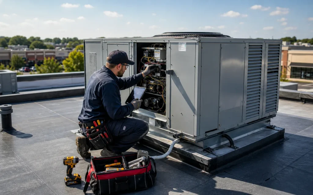 Rooftop Unit Economizer Service service