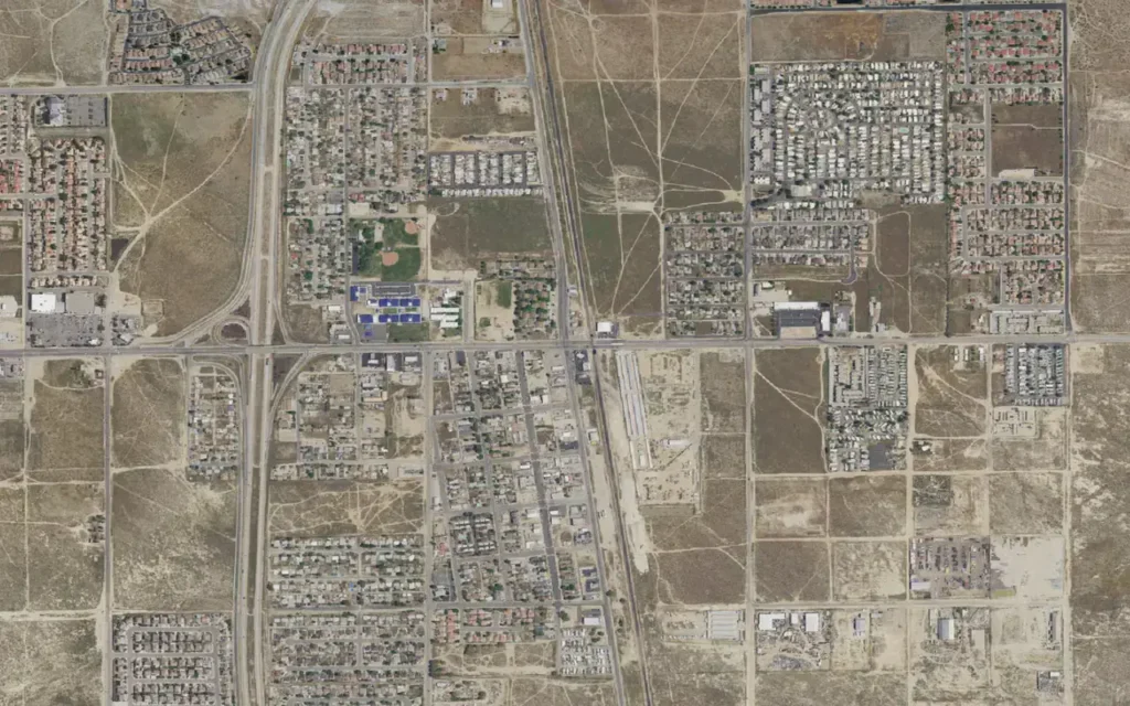 HVAC service area in Rosamond