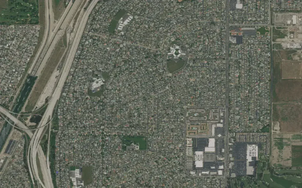 HVAC service area in Rossmoor