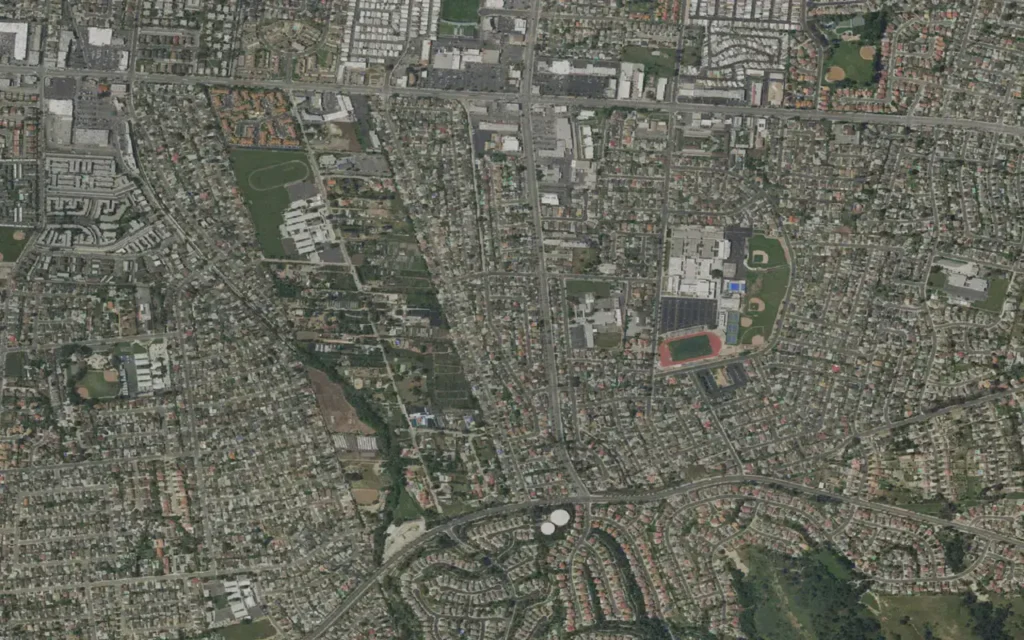 HVAC service area in Rowland Heights