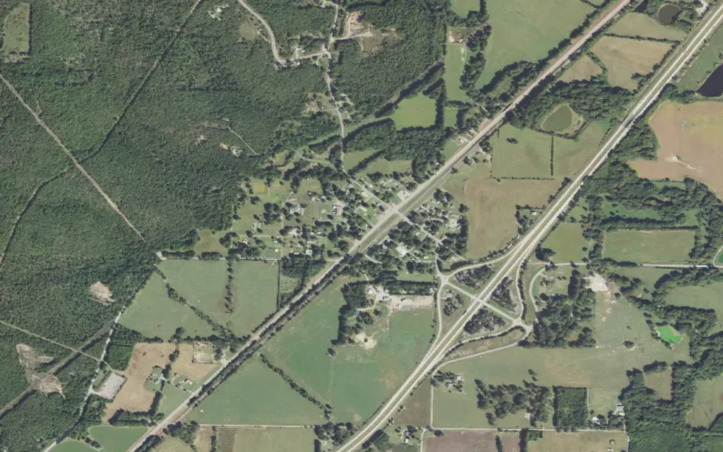 HVAC service area in Russell