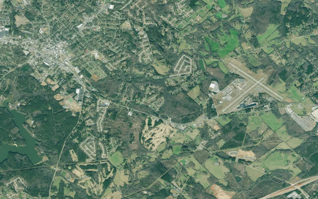 HVAC service area in Russell