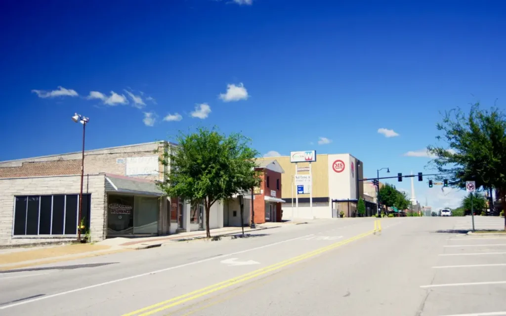 HVAC service area in Russellville