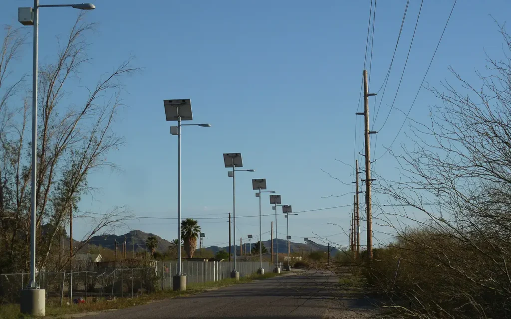 HVAC service area in Sacaton