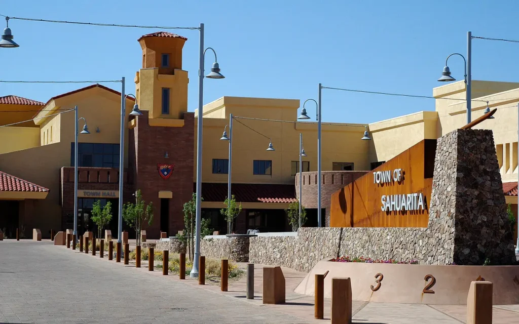 HVAC service area in Sahuarita