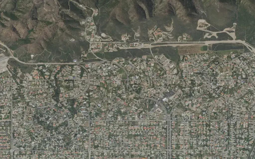 HVAC service area in San Antonio Heights