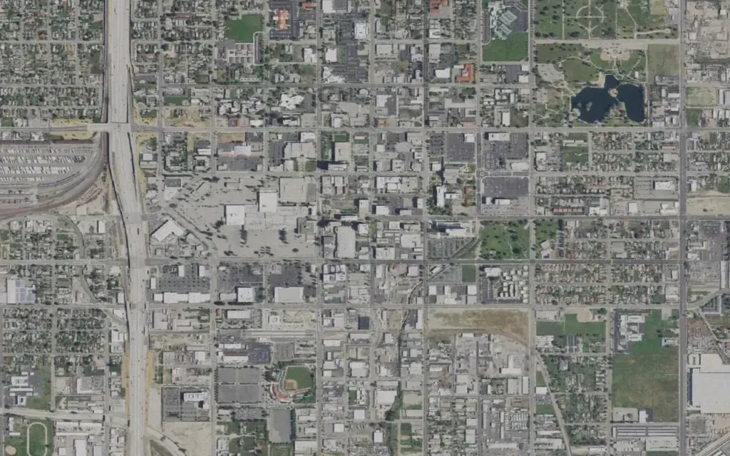 HVAC service area in San Bernardino