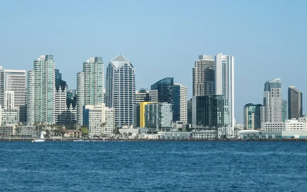 HVAC service area in San Diego