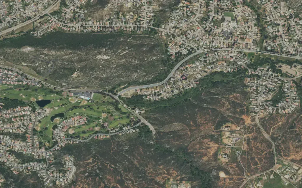 HVAC service area in San Diego Country Estates