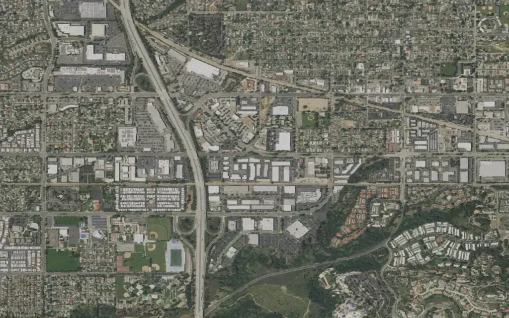 HVAC service area in San Dimas