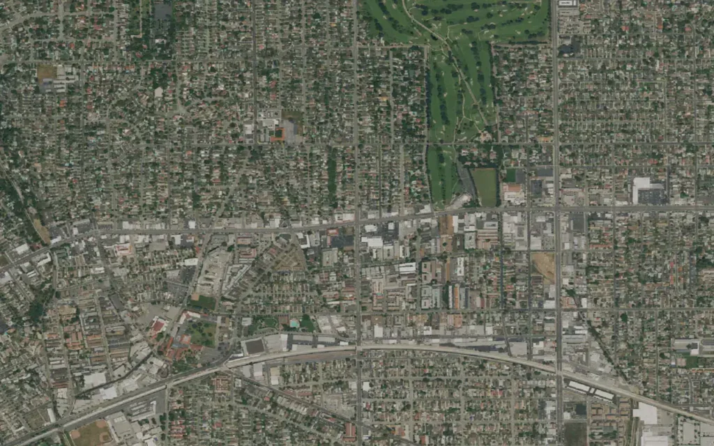 HVAC service area in San Gabriel