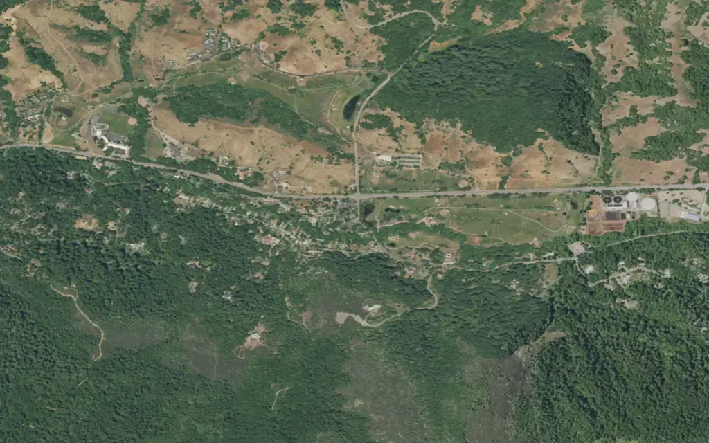 HVAC service area in San Geronimo