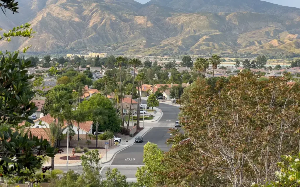 HVAC service area in San Jacinto