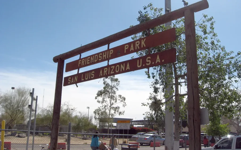 HVAC service area in San Luis