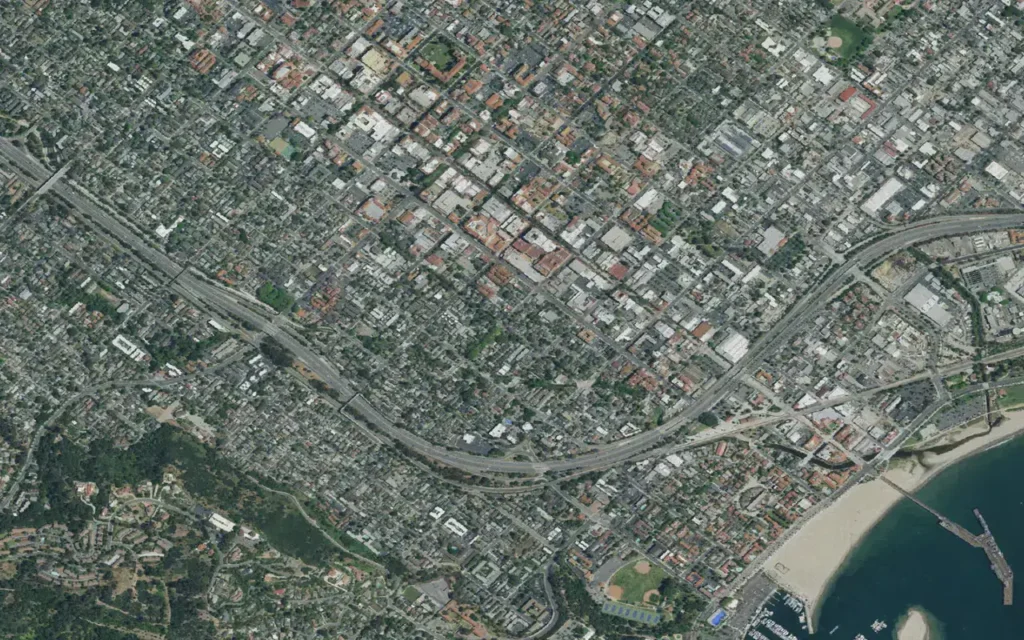 HVAC service area in Santa Barbara