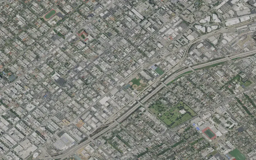 HVAC service area in Santa Monica
