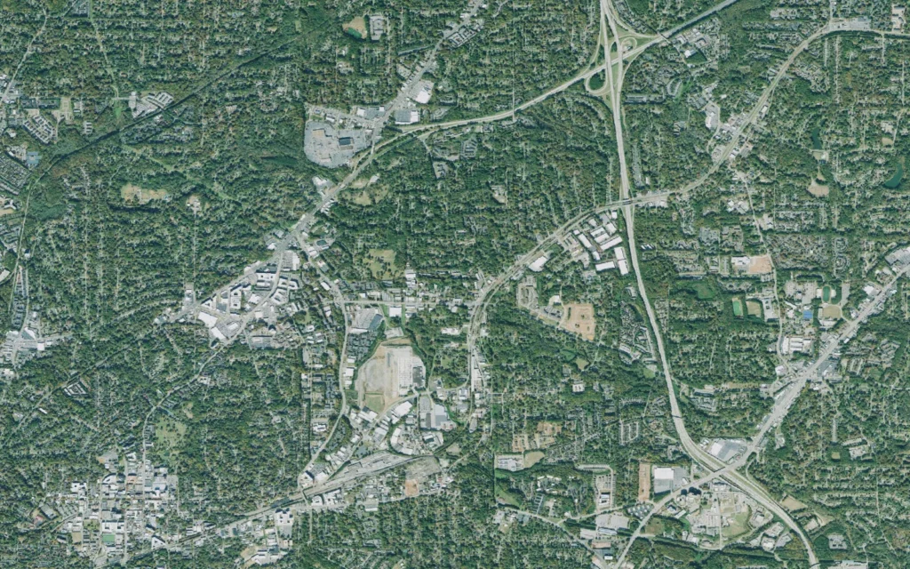 HVAC service area in Scottdale