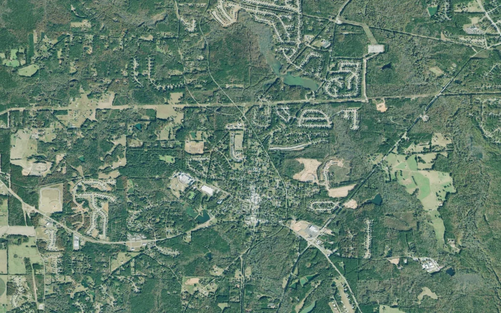 HVAC service area in Senoia