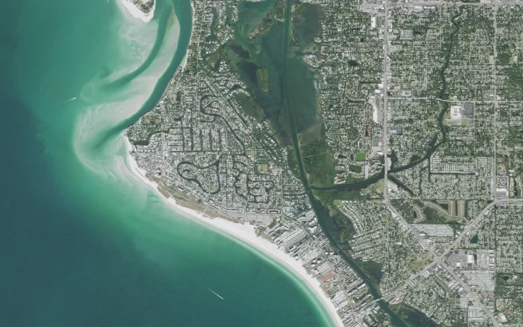 HVAC service area in Siesta Key