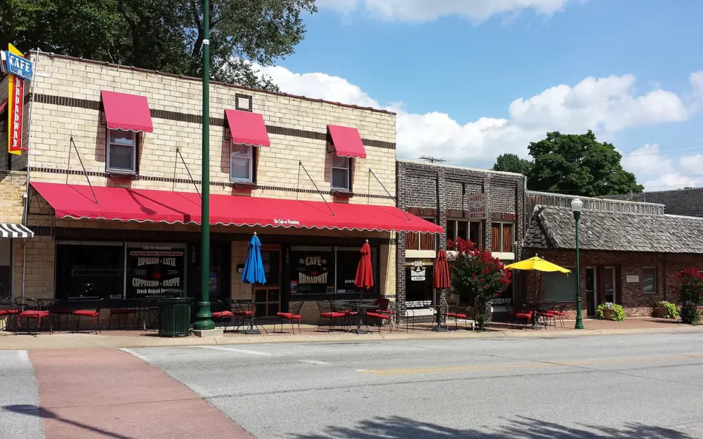 HVAC service area in Siloam Springs