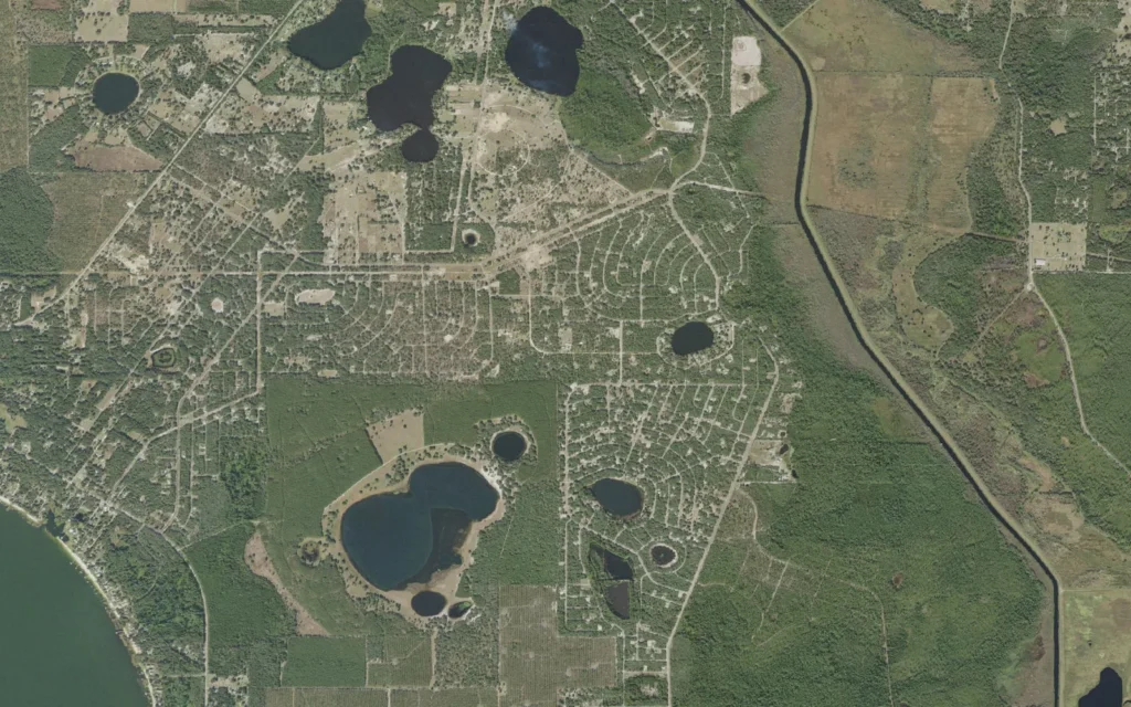 HVAC service area in Silver Springs Shores East
