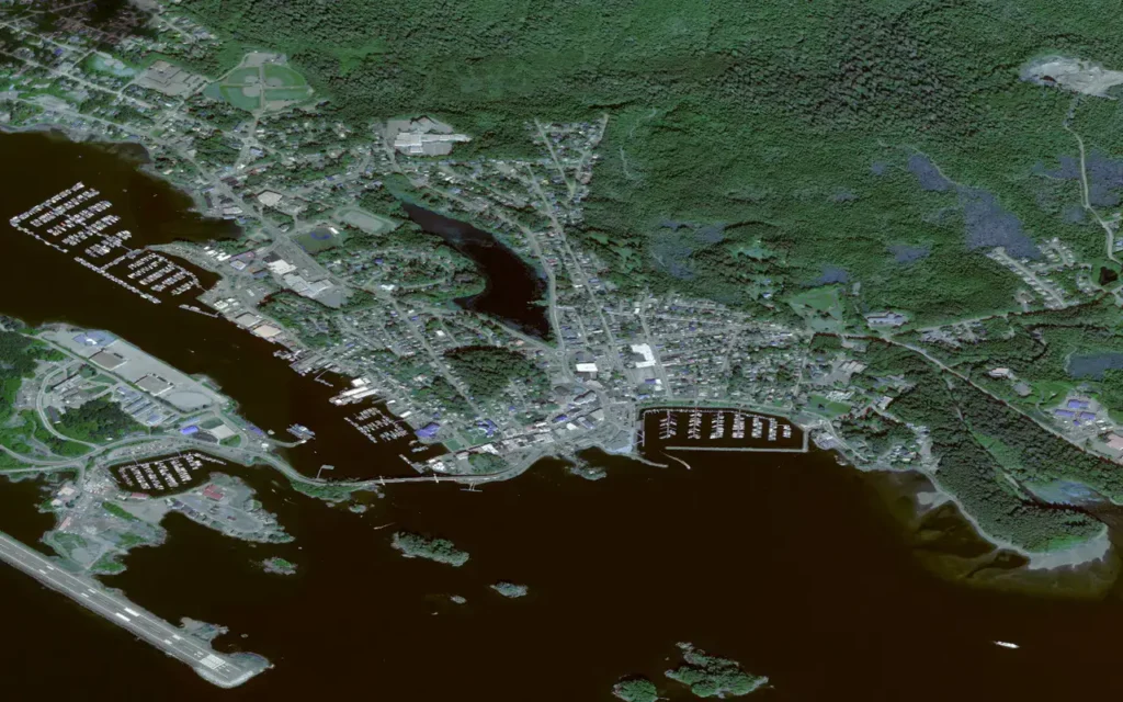 HVAC service area in Sitka city and borough