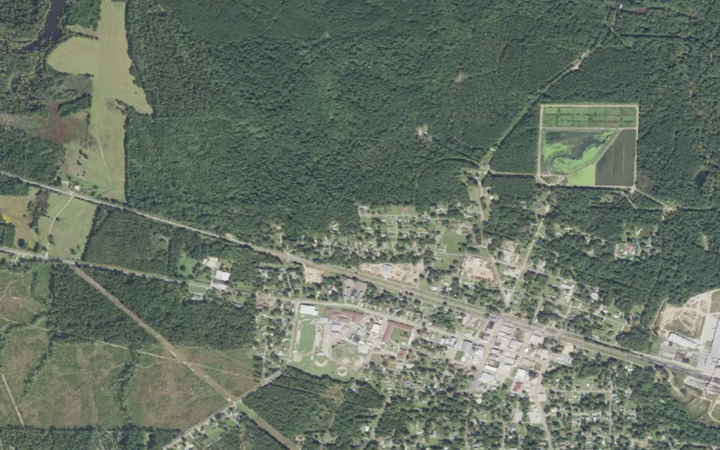 HVAC service area in Smackover
