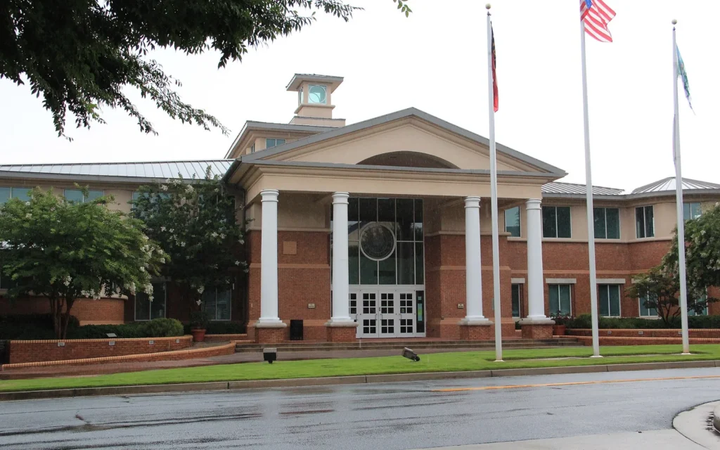 HVAC service area in Smyrna