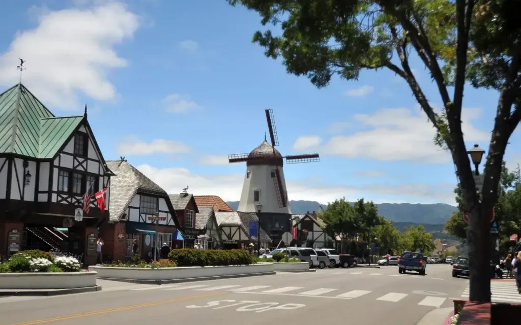 HVAC service area in Solvang
