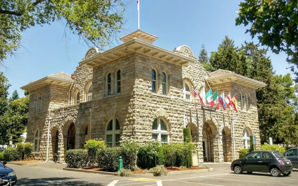 HVAC service area in Sonoma